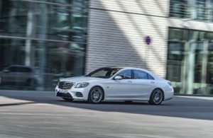 Mercedes-Benz S 560 гибрид седан белый