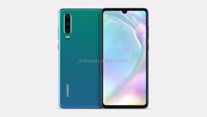 Huawei P30 рендеры