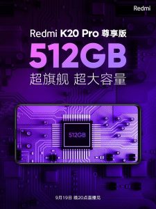 512 GB K20 Pro Exclusive Edition