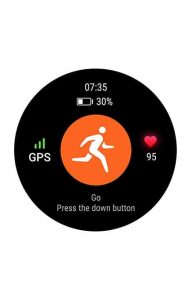 Датчики, бег