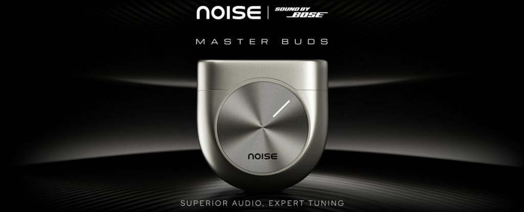 Noise Master Buds с поддержкой Sound by Bose с адаптивным ANC до 49 дБ, LHDC 5.0, общее время воспроизведения до 44 часов.